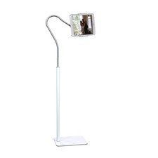 Tablet Floor Stand with Flexible Gooseneck and Stable Aluminum Base Suitable ...