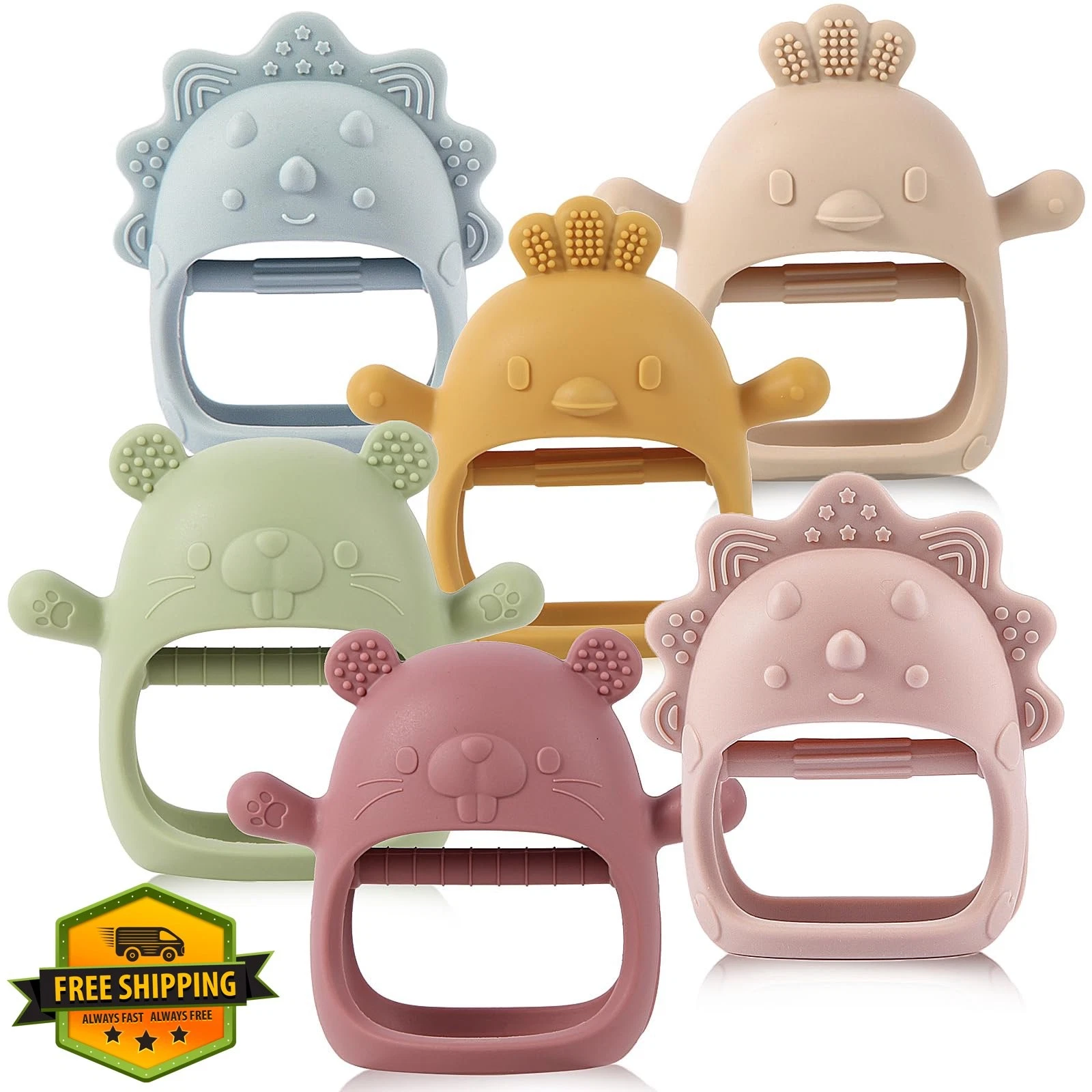 visucachi Baby Teething Toys 6 Pack
Opens in a new window or tab