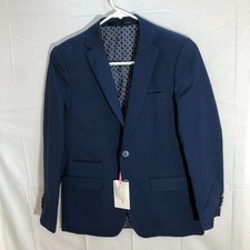 Issaac Mizrahi New York Nordstrom NWT Youth 14 Suit Jacket Navy
