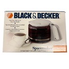 Black & Decker Spacemaker 12-CupReplacement Coffee Carafe 3360WH NewOpen Box