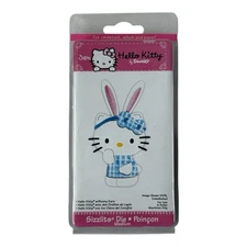 Sizzix Sizzlits Die Hello Kitty by Sanrio-Hello Kitty w/ Bunny Ears Easter 2009