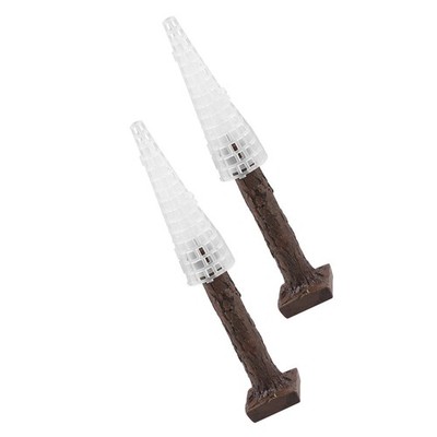 2 Pcs DIY- Waldlandschaft Realistischer Aquarienmoosbaum Fischtankhaut
