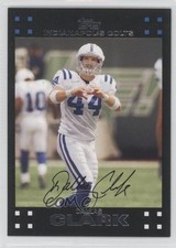 2007 Topps Dallas Clark #202 6v2