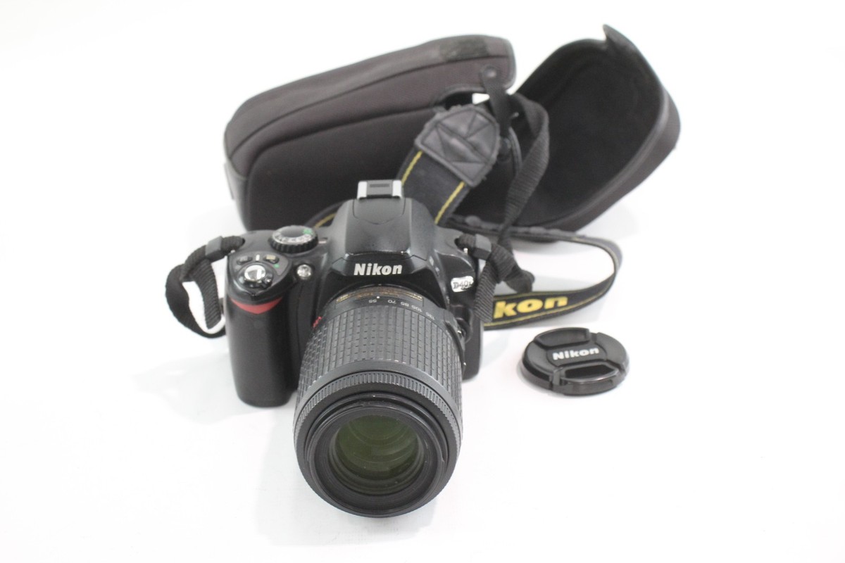 ニコン Nikon D40 55-200mm 望遠レンズセット 一眼レフ カメラ 【公式