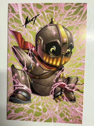 CANTO #1 MARAT MYCHAES VIRGIN VARIANT SPIDERMAN HOMAGE Signed with COA