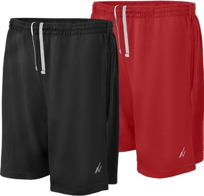 NY Threads Mens Athletic Shorts 2 Pack Quick Dry Lightweight Running Workout...
