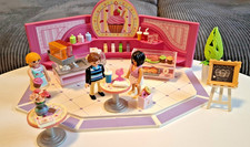Playmobil City Life 9080 Cafe Cupcake Muffins Kuchen Eis Donuts Figuren #P11