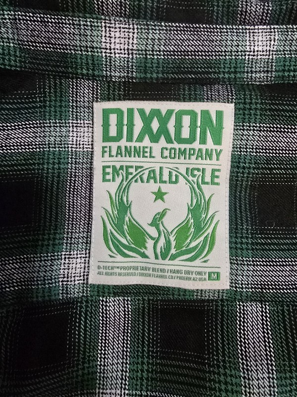 RARE DIXXON FLANNEL Emerald Isle Women's Medium