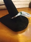 Size 7 chrome diopside with white diamond accents sterling silver jtv — photo 6