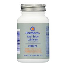 Permatex 80071 Anti-Seize Lubricant with Brush Top Bottle, Pack of 1, Silver