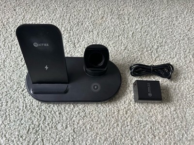 Waitiee W55 - 3 in 1 Wireless Charging Station iPhone, AirPods, Apple Watch