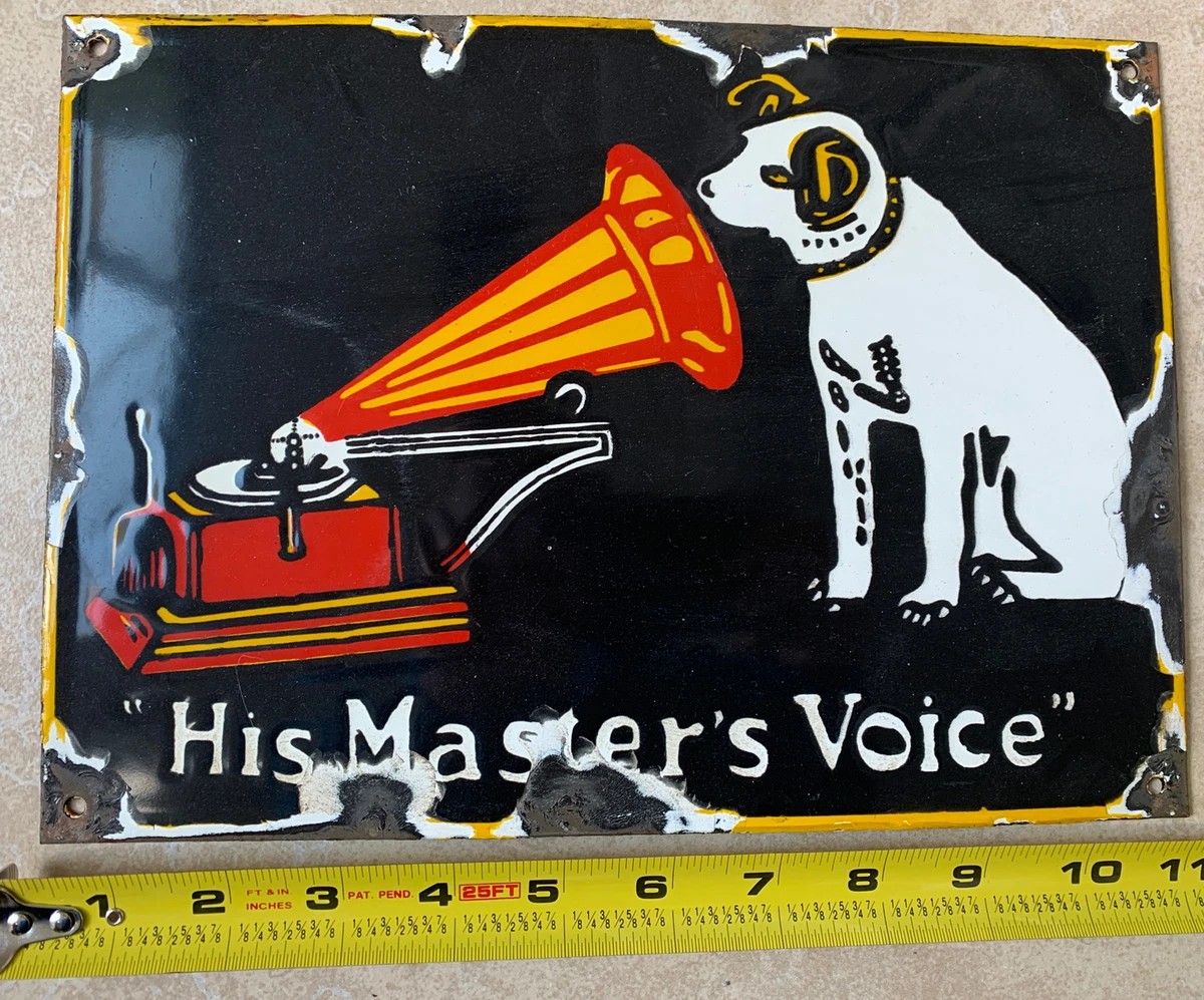 Rca his hotsell master's voice nipper