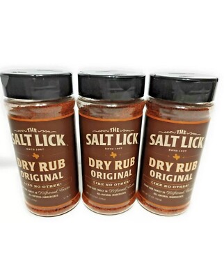 Salt Lick Dry Rub Texas Pack Fast bbq chicken, beef or brisket 