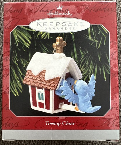 Hallmark Keepsake 1998 “TREETOP CHOIR” Christmas Ornament - Picture 7 of 9