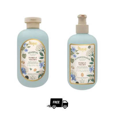 Yuya Shampoo + Conditioner Set   Fuerza y Volumen 450 mL each