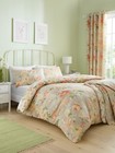 Duvet Cover Bedroom Range Flourette Floral Print Dreams & Drapes Natural
