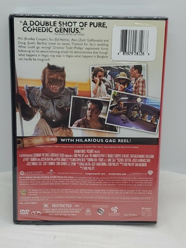 THE HANGOVER : PART II - DVD New - Bild 2 von 2