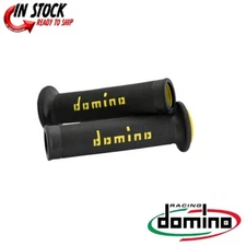 Domino Black/Yellow Dual Compound MotoGP Grips 0630-1597
