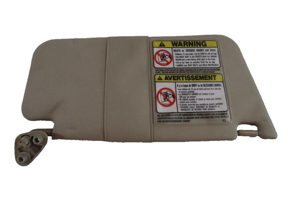 Subaru Forester 1998-2002 conductor izquierdo parasol parasol bronceado OEM Foto 2 de 2