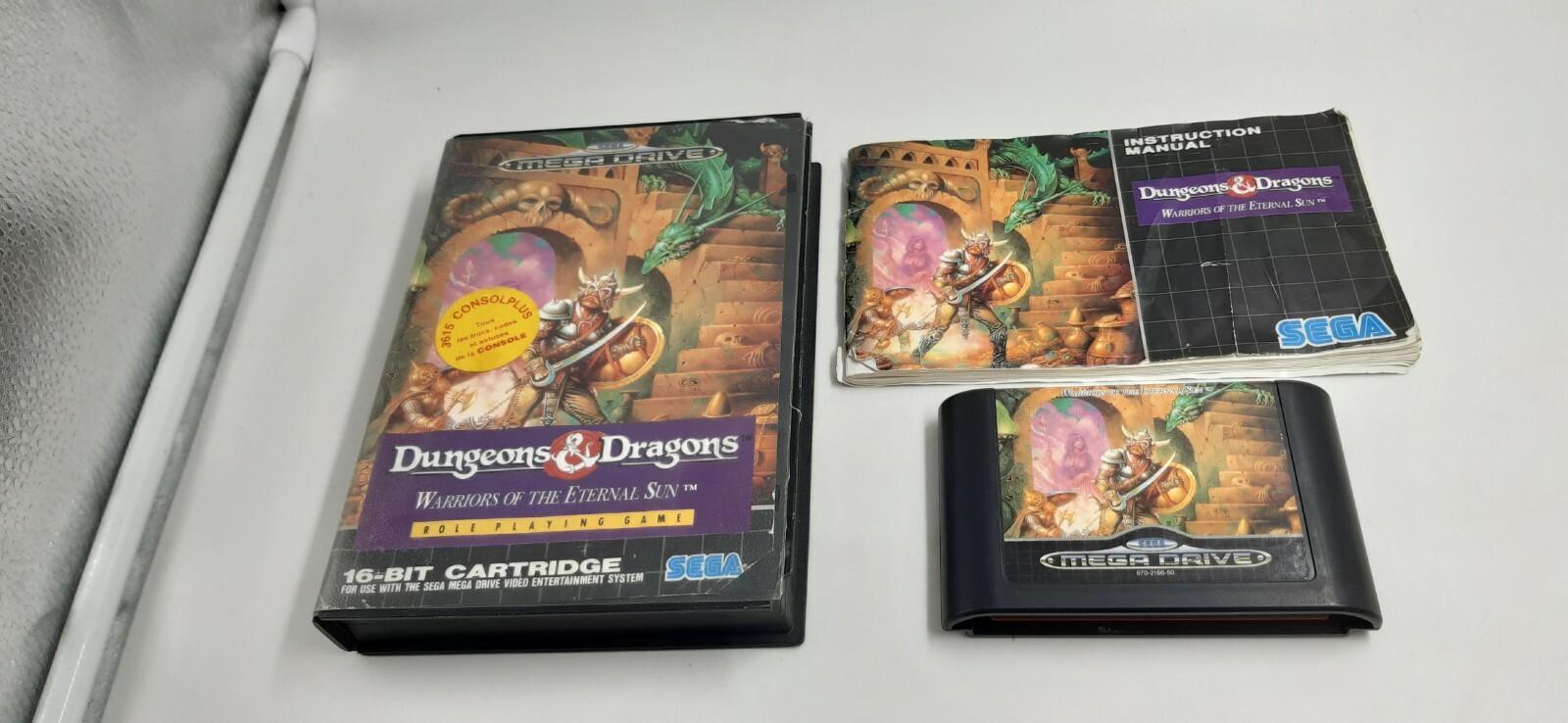 Dungeons & Dragons Warriors Of The Eternal Sun – SEGA Megadrive – PAL CIB – 1992