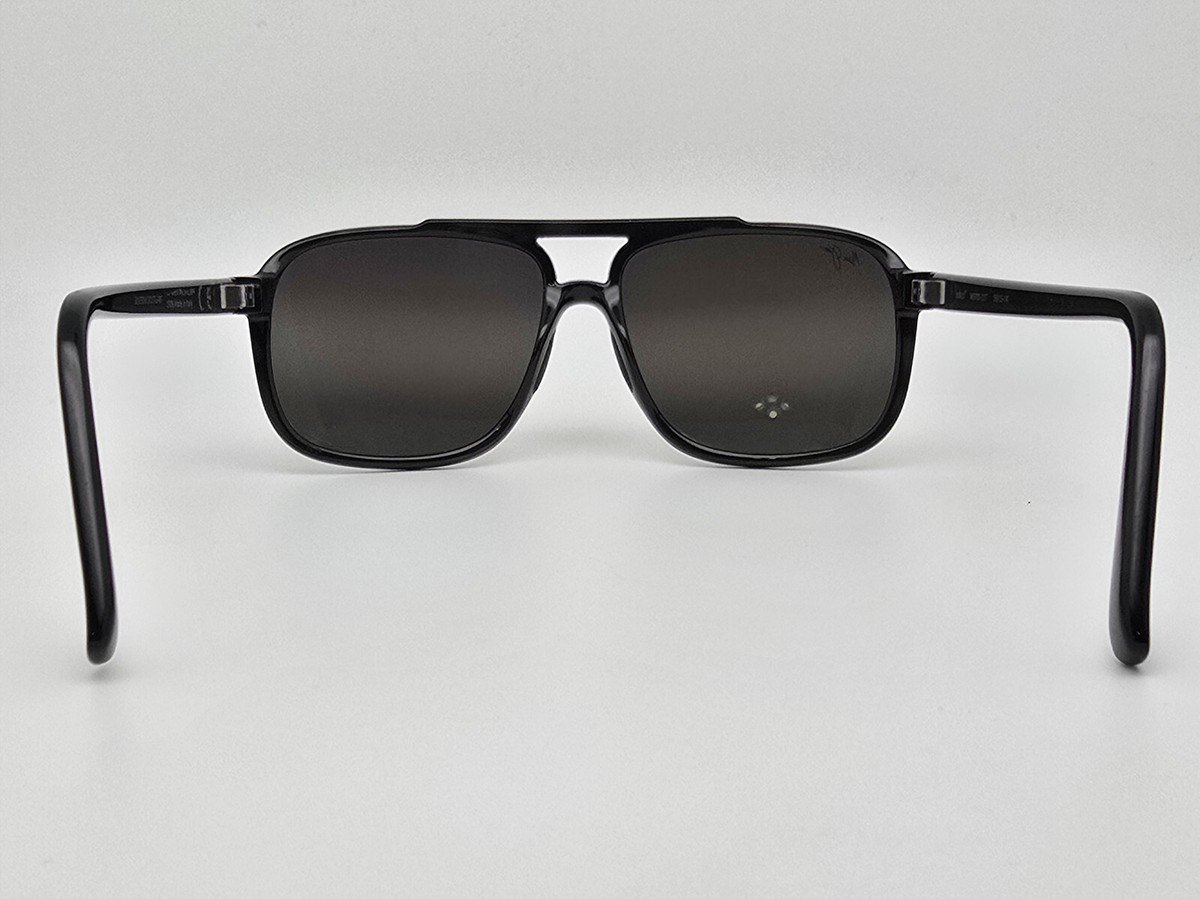 Maui Jim MJ701-11T Silversword Black Frame Polarized Grey Glass