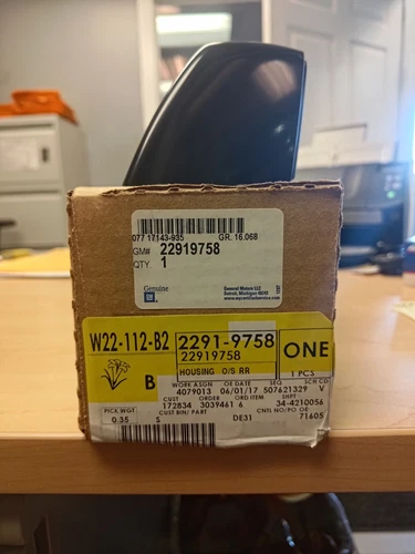 GM OEM Door Side Rear View-Mirror Cover Cap Trim Right 22919758