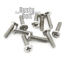M2 x 8mm, Phillips Wafer Flat Head Screws, Nickel, Computer, Laptop, Machine