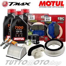 Tagliando YAMAHA T-MAX 500 2001 2002 2003 / Olio Filtri Pastiglie Candele TMAX
