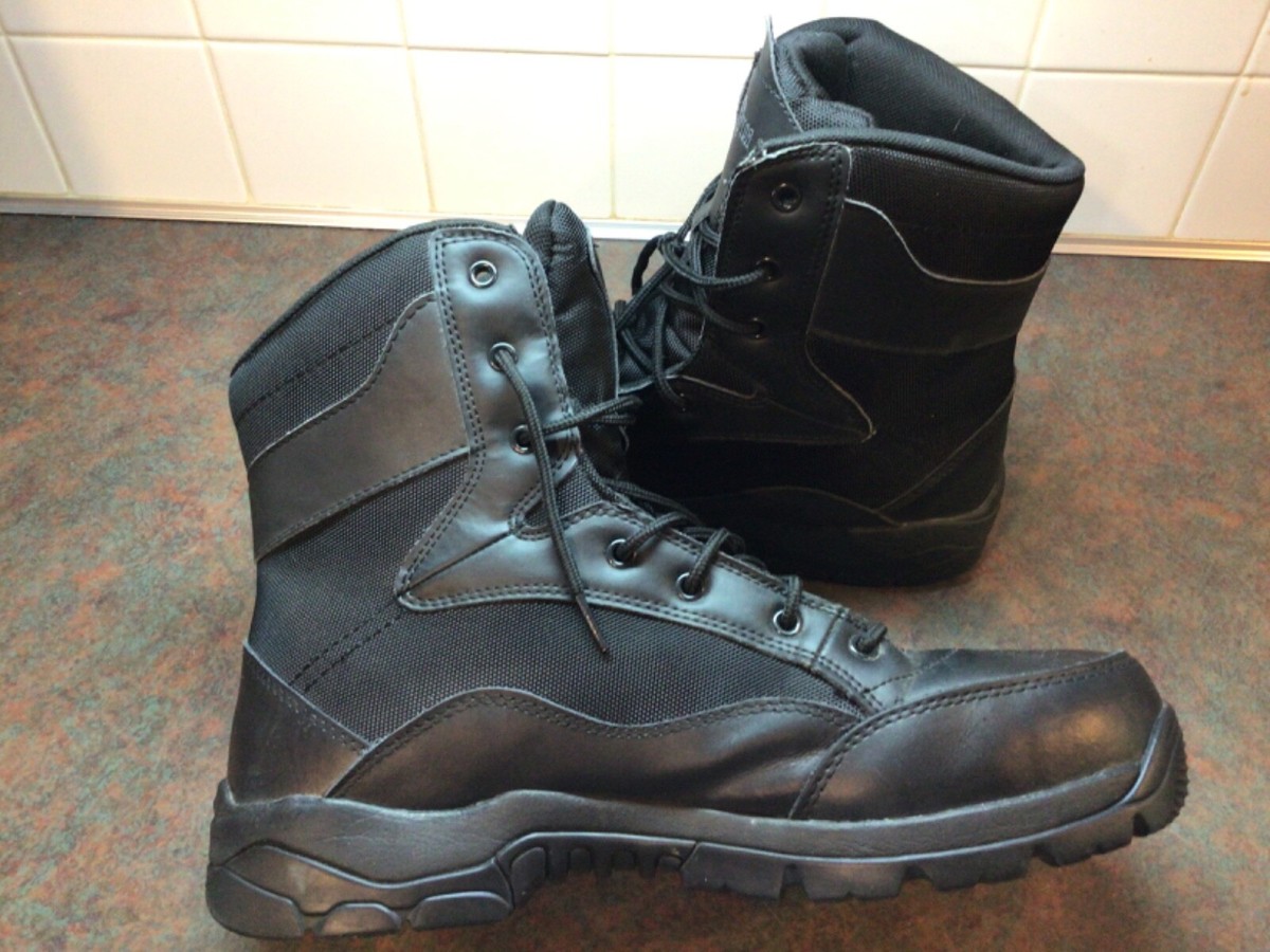 Mens Interceptor Steel Toe Slip and Oil Resistant Tactical  display picture 3