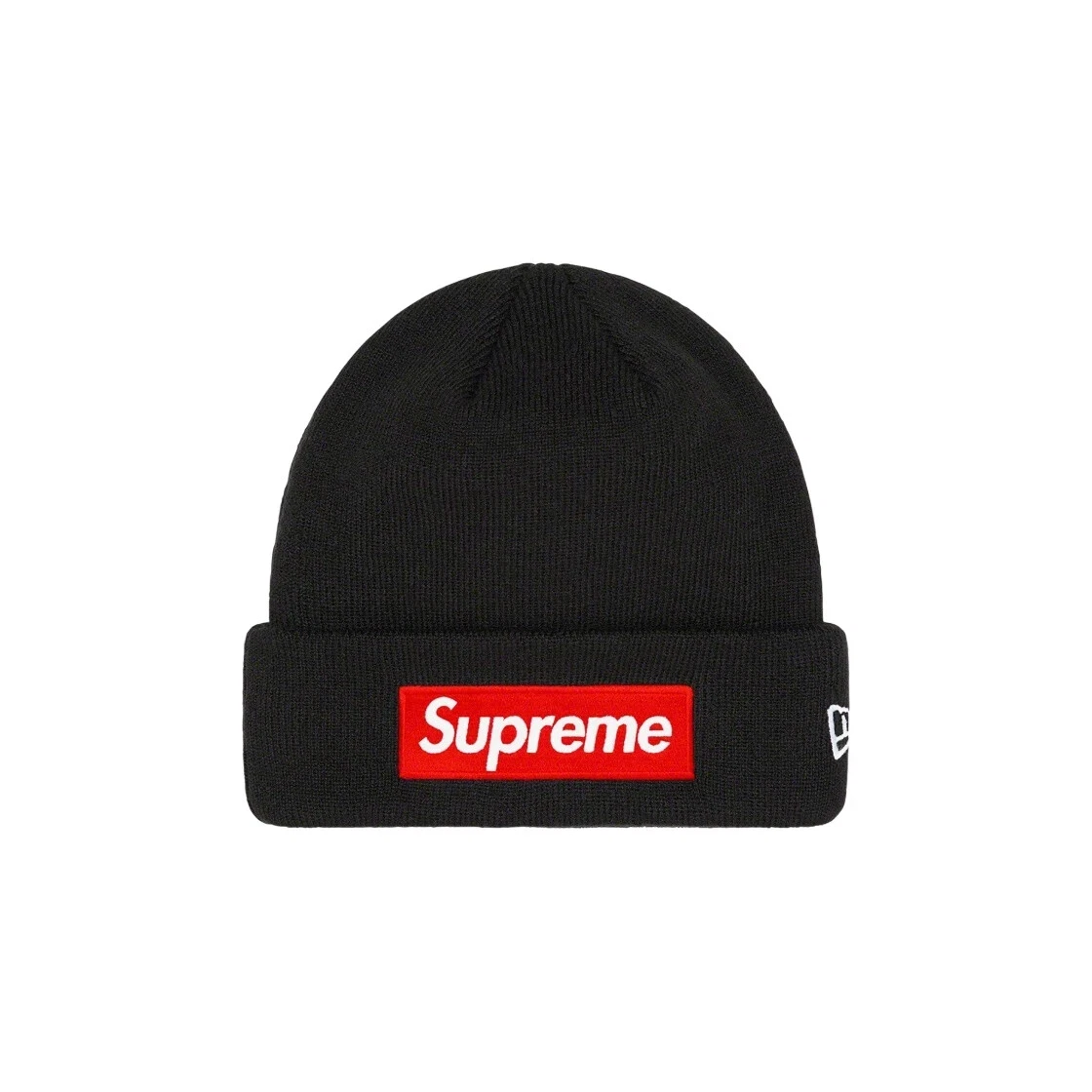 Bonnet noir Supreme New Era Box Logo   22FW  