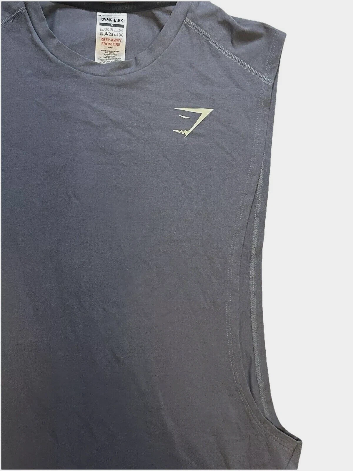 gymshark crew neck sleeveless tank-top