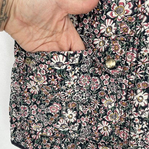 J. Crew Liberty Catesby Floral Excursion Quilted Vest Size XS Lined Pockets - Picture 5 of 11