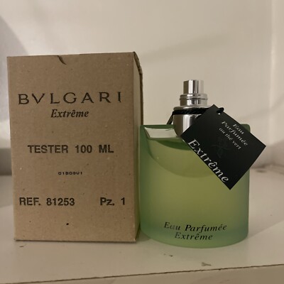Women's BVLGARI EAU PARFUMEE Au the Vert EXTREME EDP Spray 3.4 oz / 100ML RARE