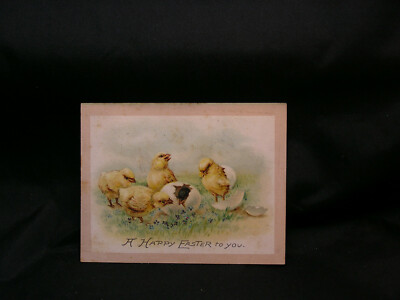 Vtg Easter Postcard - A Happy Easter to You - not posted - Tuck