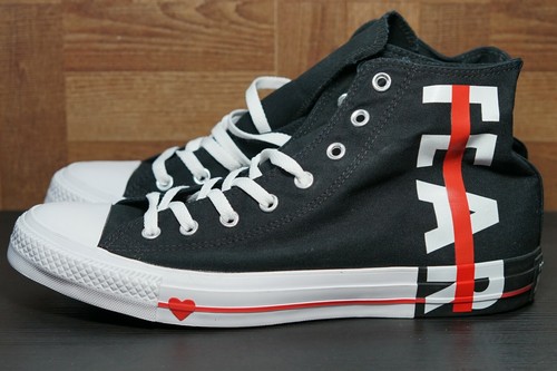 converse fear love black