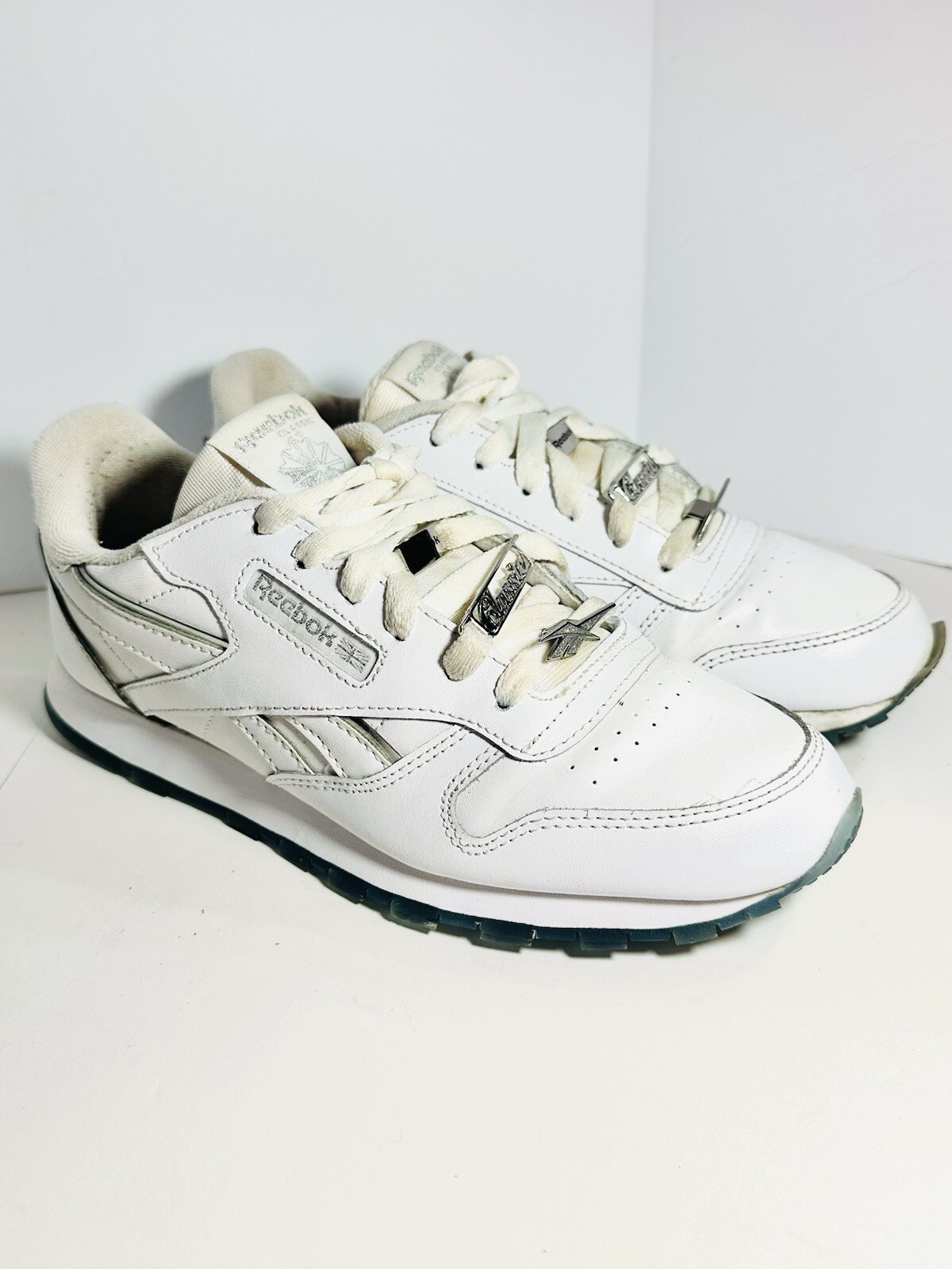 SAOLA Reebok Classic scarpe da ginnastica bianche in pelle GZ4202 donna 6 5