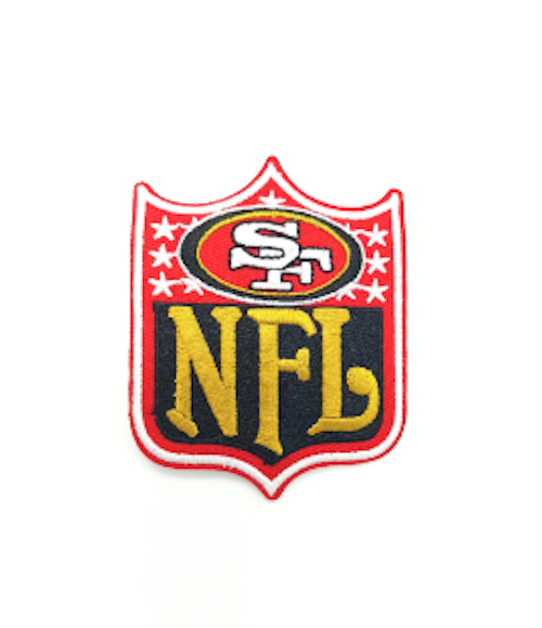 SAN FRANCISCO 49ers - RETRO VINTAGE - FOOTBALL - NFL - Embroidered Iron-On Patch