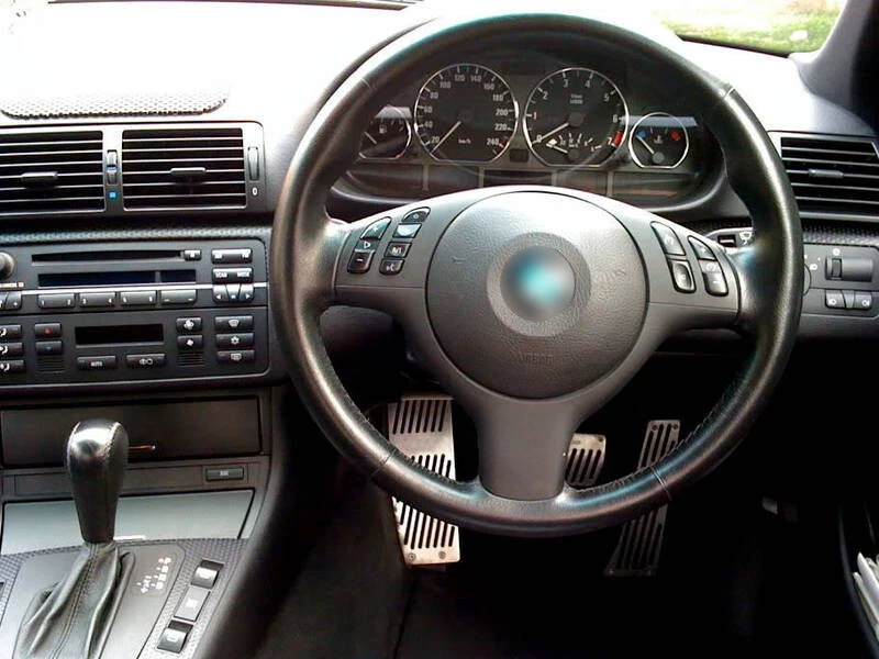 Para BMW E46 M3 ZHP Cluster Salpicadero Cuadrante Anillos CROMO Foto 3 de 3