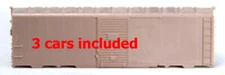 RCR - HO PROJECT 40FT CD YOUNGSTOWN BOXCARS  3 (three) CARS [106000]