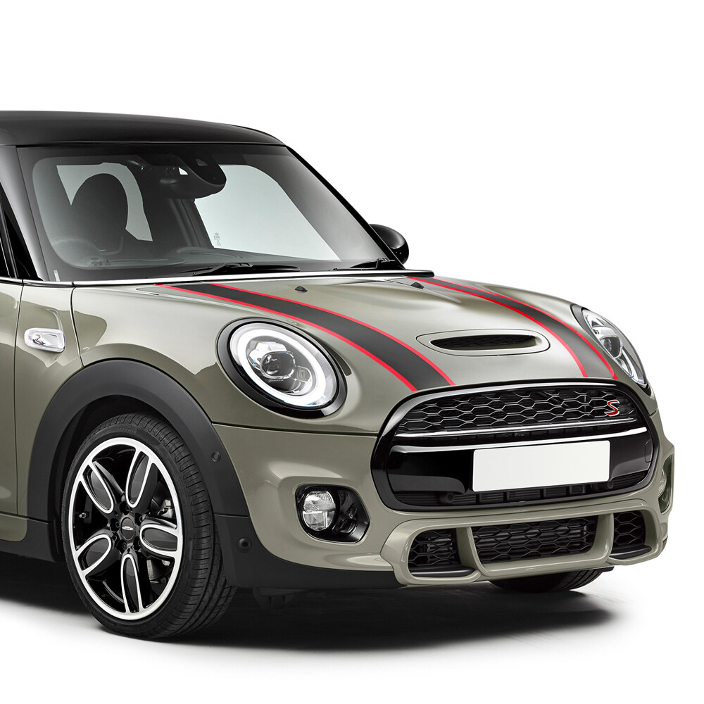 Set 3 Sottobicchieri In Silicone Per Mini Cooper F55 F56 - Antiscivolo, Antiurto, Design Bandiera Nera - Foto 7