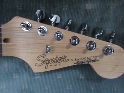Cashified~ Fender Squier Strat w/Clear Pickguard(See Electronics