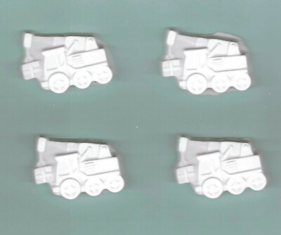 Crane truck plaster of Paris painting project. Set of 12! (4M)