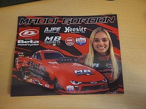 2024 Maddi Gordon NHRA Hero Card
