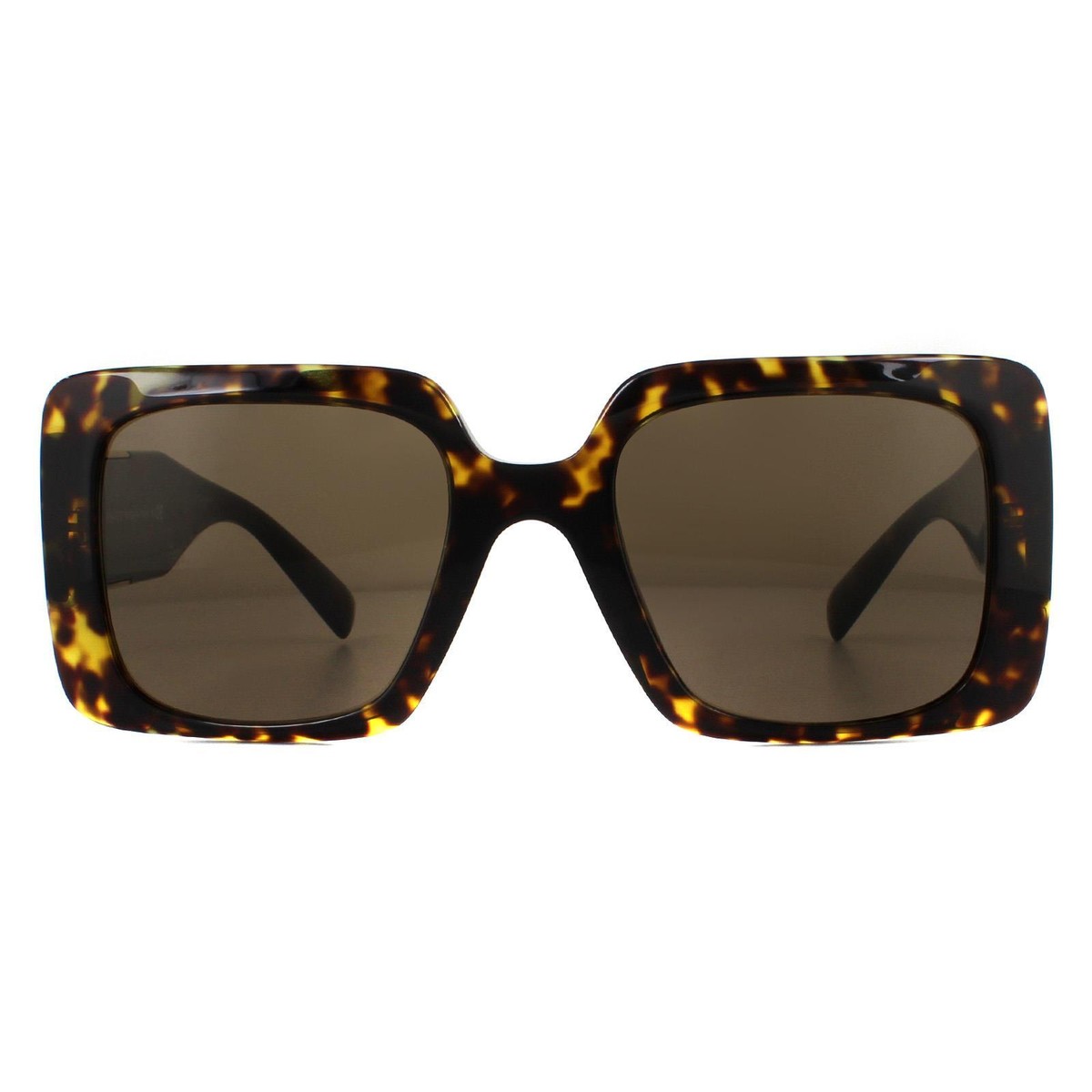 Versace VE4405 108/73 Square Sunglasses – Havana/Dark Brown Versace Sunglasses VE-4405 108/73 main image 4