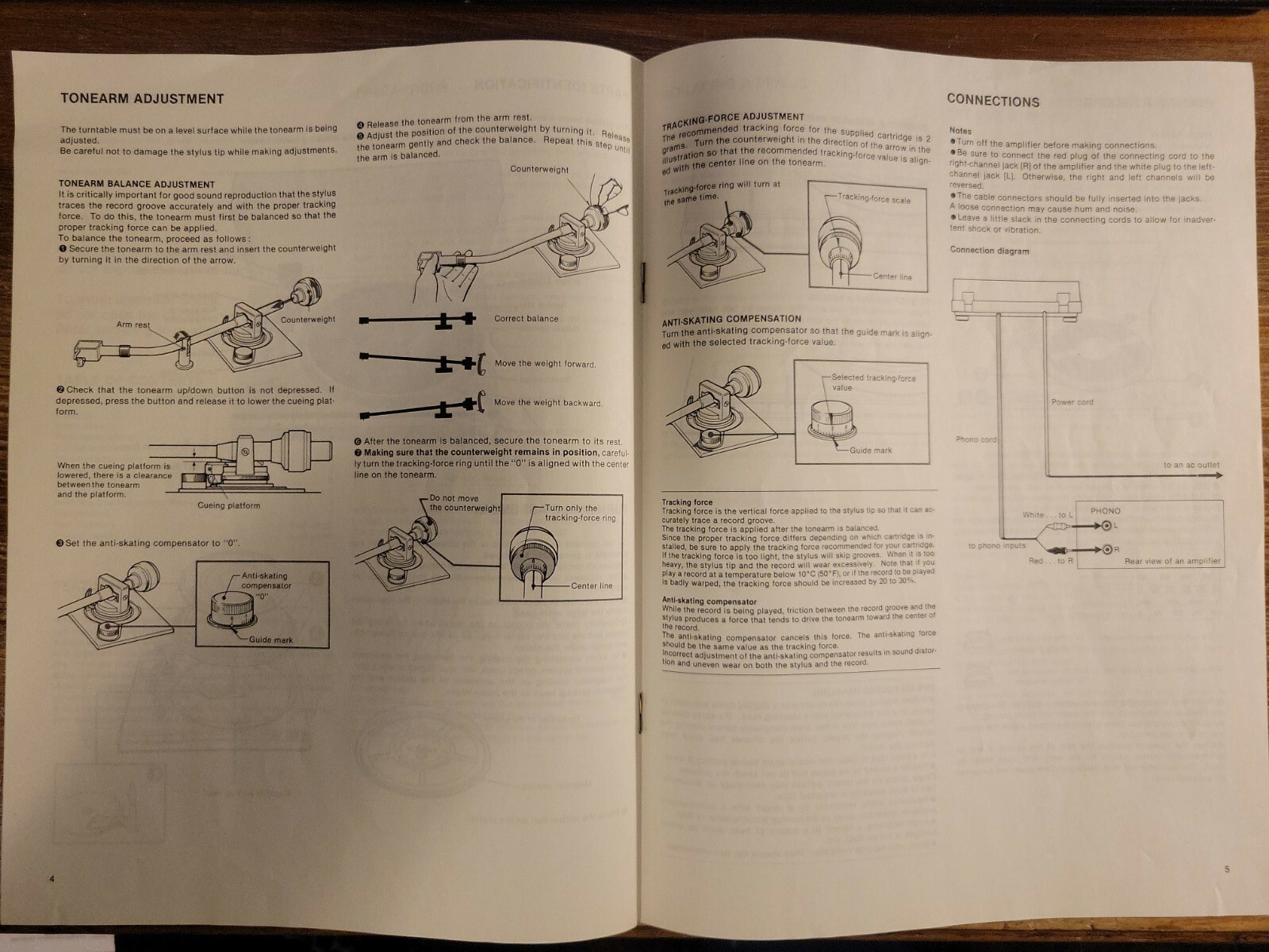 Sony Stereo Turntable System PS242 Operating Instructions, Reg Card