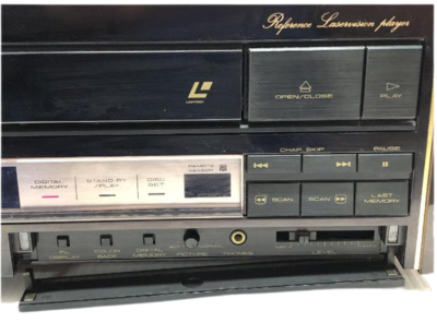 Pioneer LD-S1 Laser Disc Player CLD9000 Piano Black Finish Very