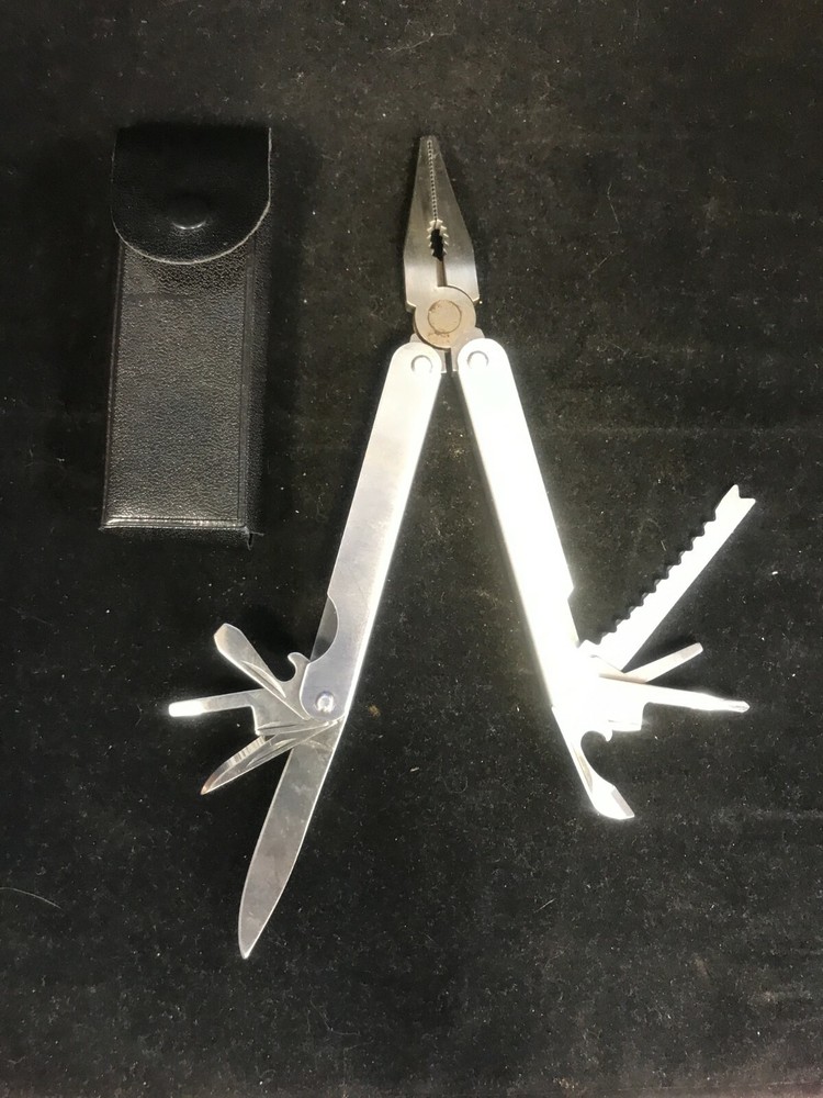 Multi Tool and Case Featuring Rock River Valley Blood Center Branding  
