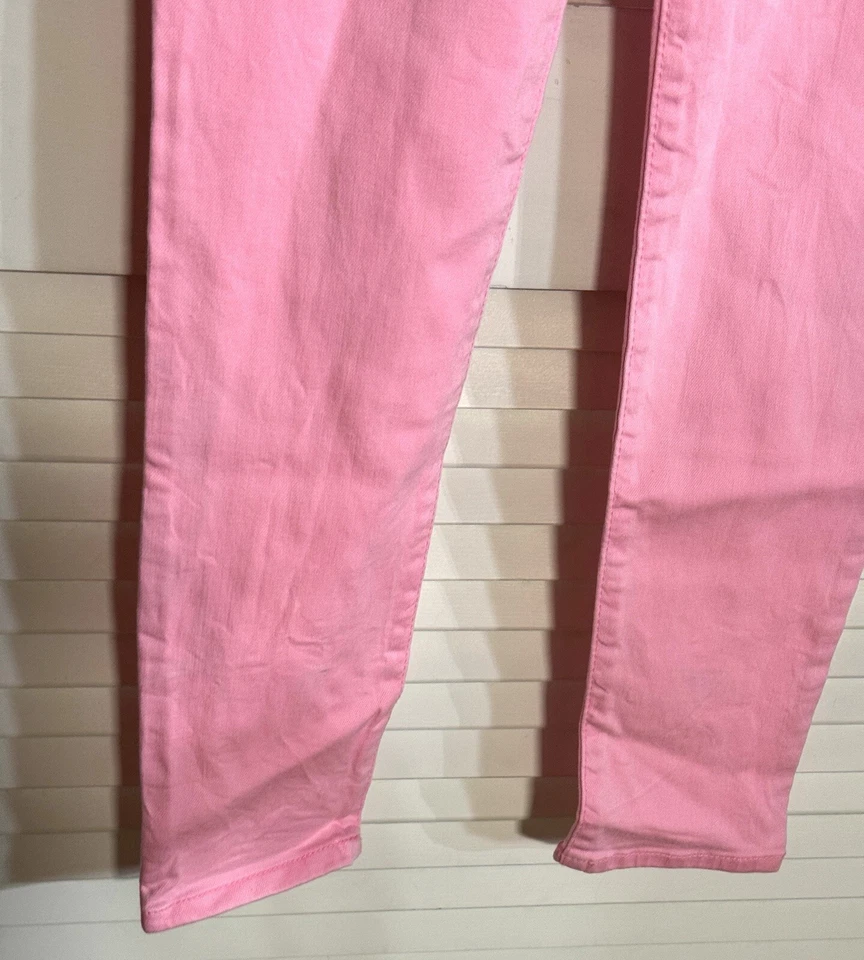OshKosh B'gosh Pink Stretch Jean Leggings Girls Size 10 EUC - Image 3 of 4