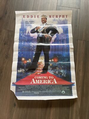 Coming To America (1988) Movie Poster – Available In Sizes A5, A4, A3, A2, A1 - View #2