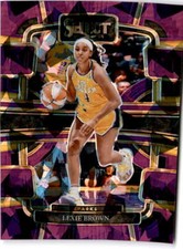2024 Panini Select WNBA #67 Lexie Brown Purple Ice Prizms #/149